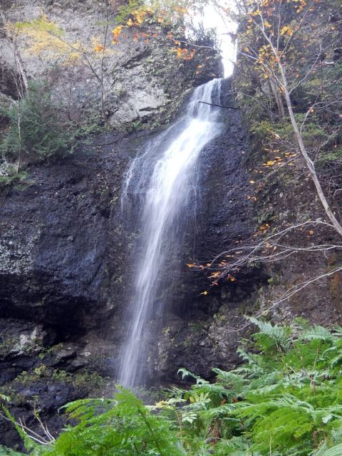突然現れた大滝