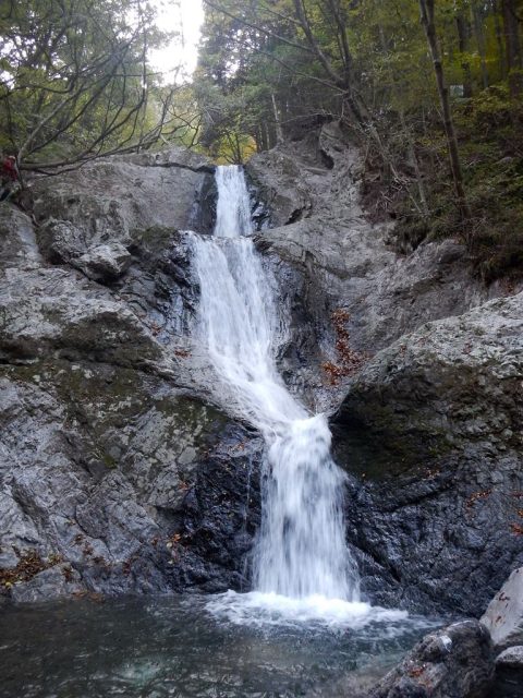 海沢三ツ釜の滝