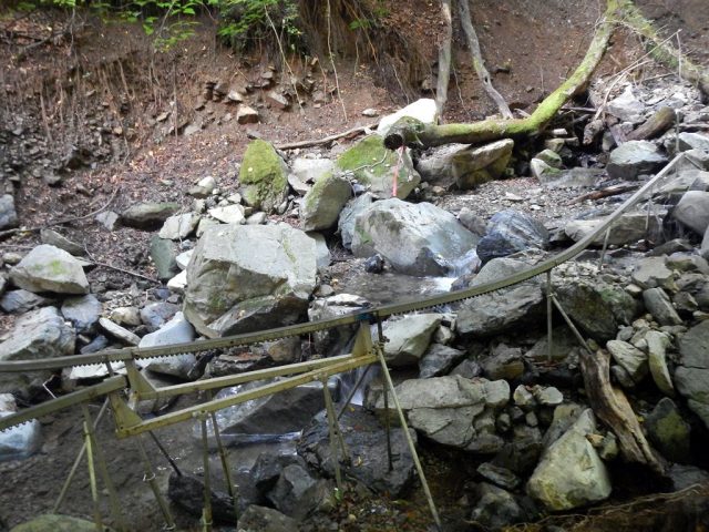 モノレールのスイッチバック