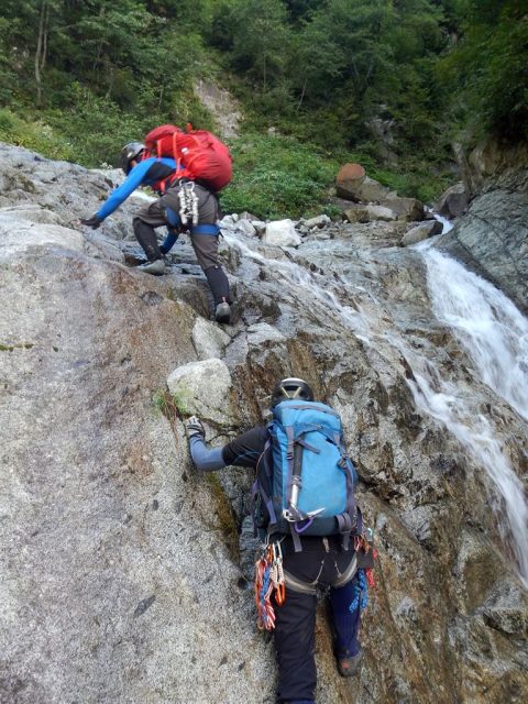 太田切川中御所谷西横川_最初の滝