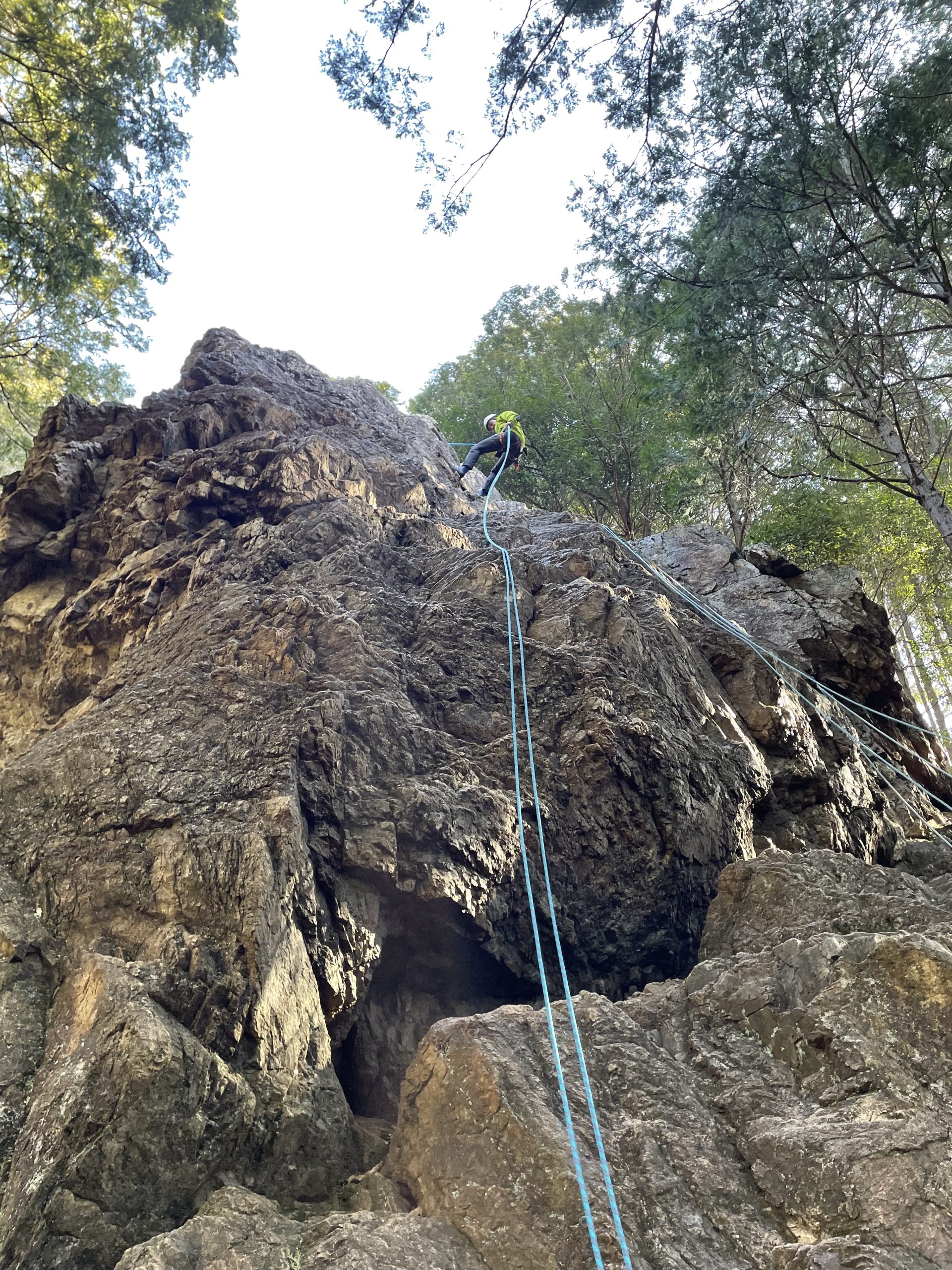 （岩トレB班）日和田山女岩