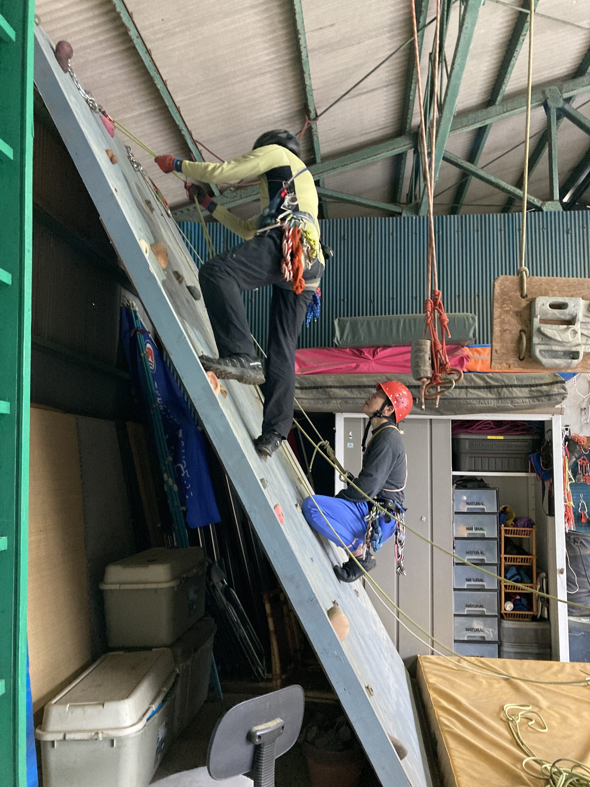 （レスキュー訓練・春A班）大野アルパイン入門道場