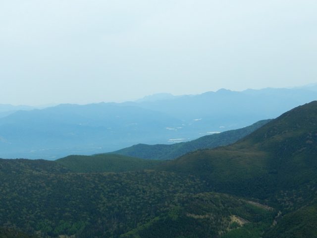 特徴的な両神山頂陵