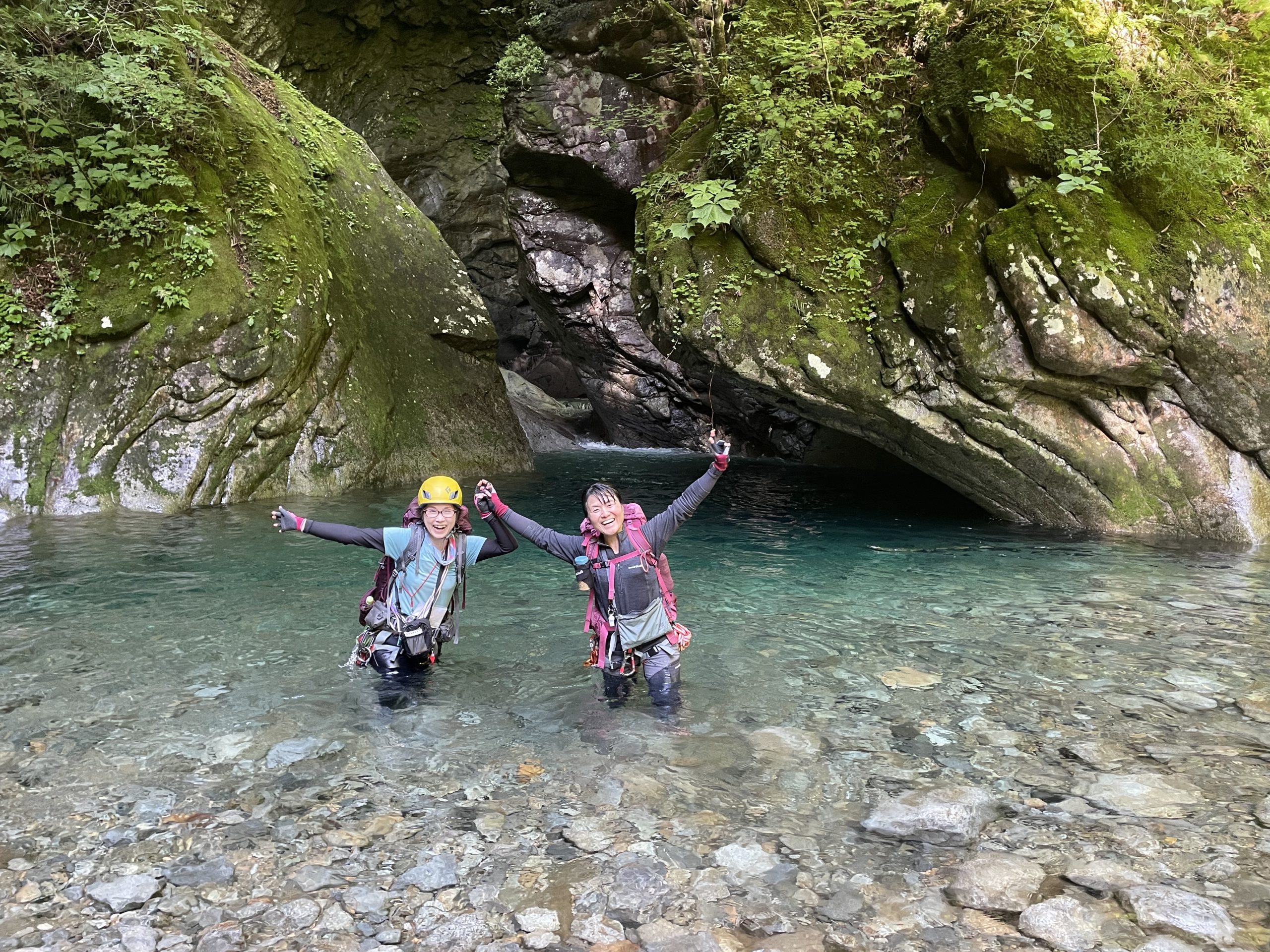 笛吹川水系釜ノ沢東俣カラ沢