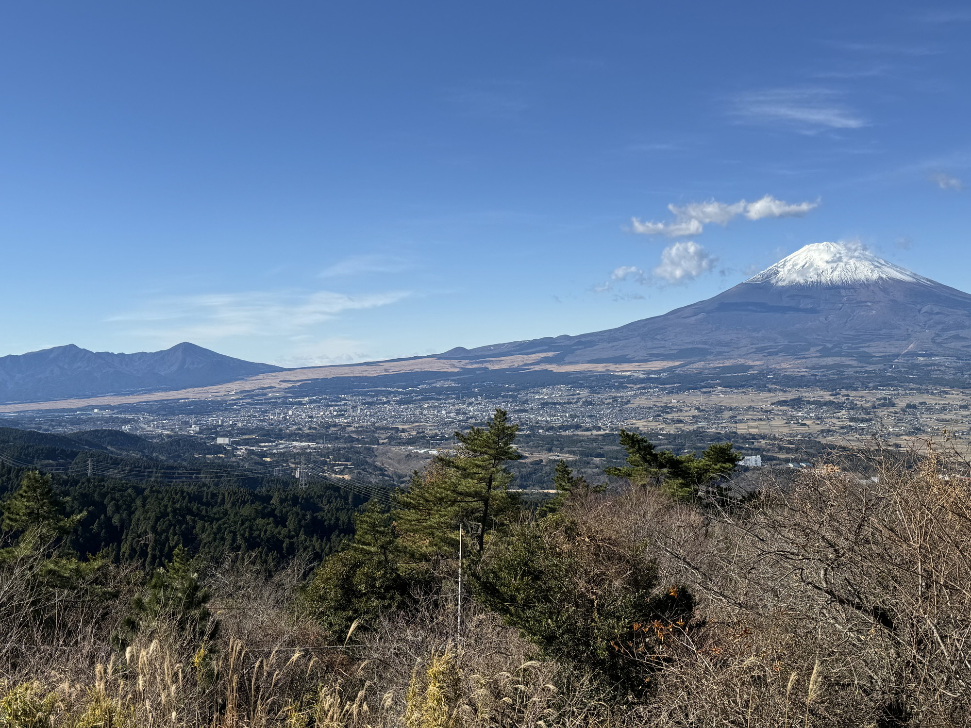 足柄峠～鳥手山