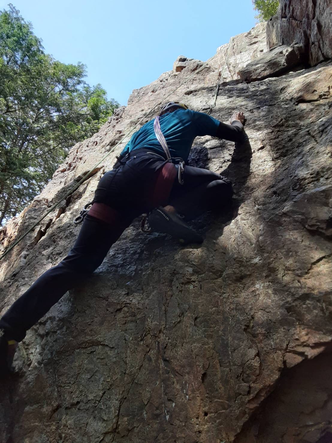 日和田山　岩トレ