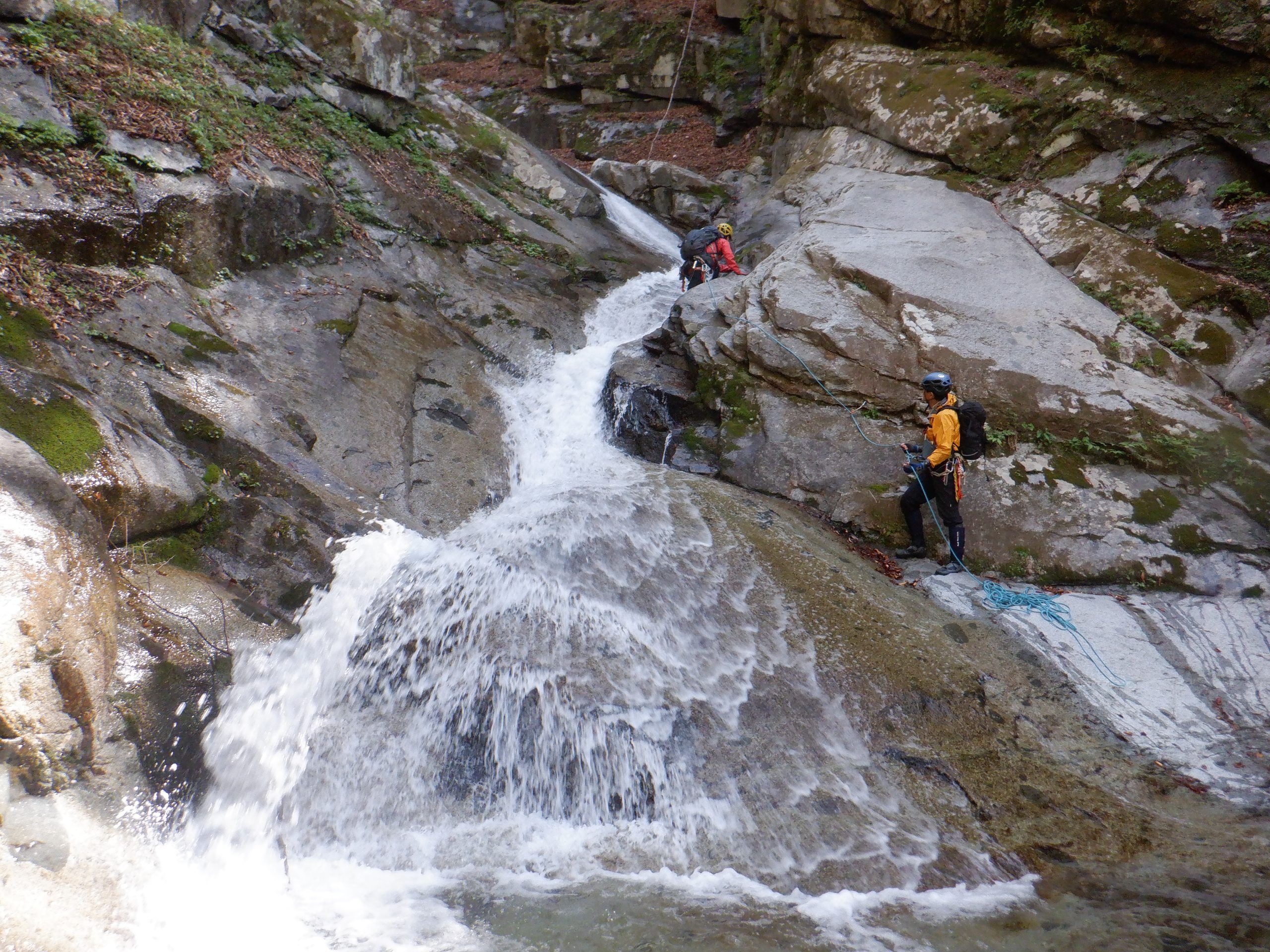 笛吹川東沢鶏冠谷右俣