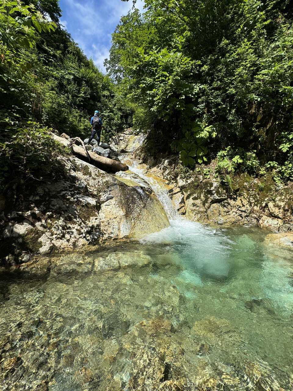 夏油川ウシロ沢