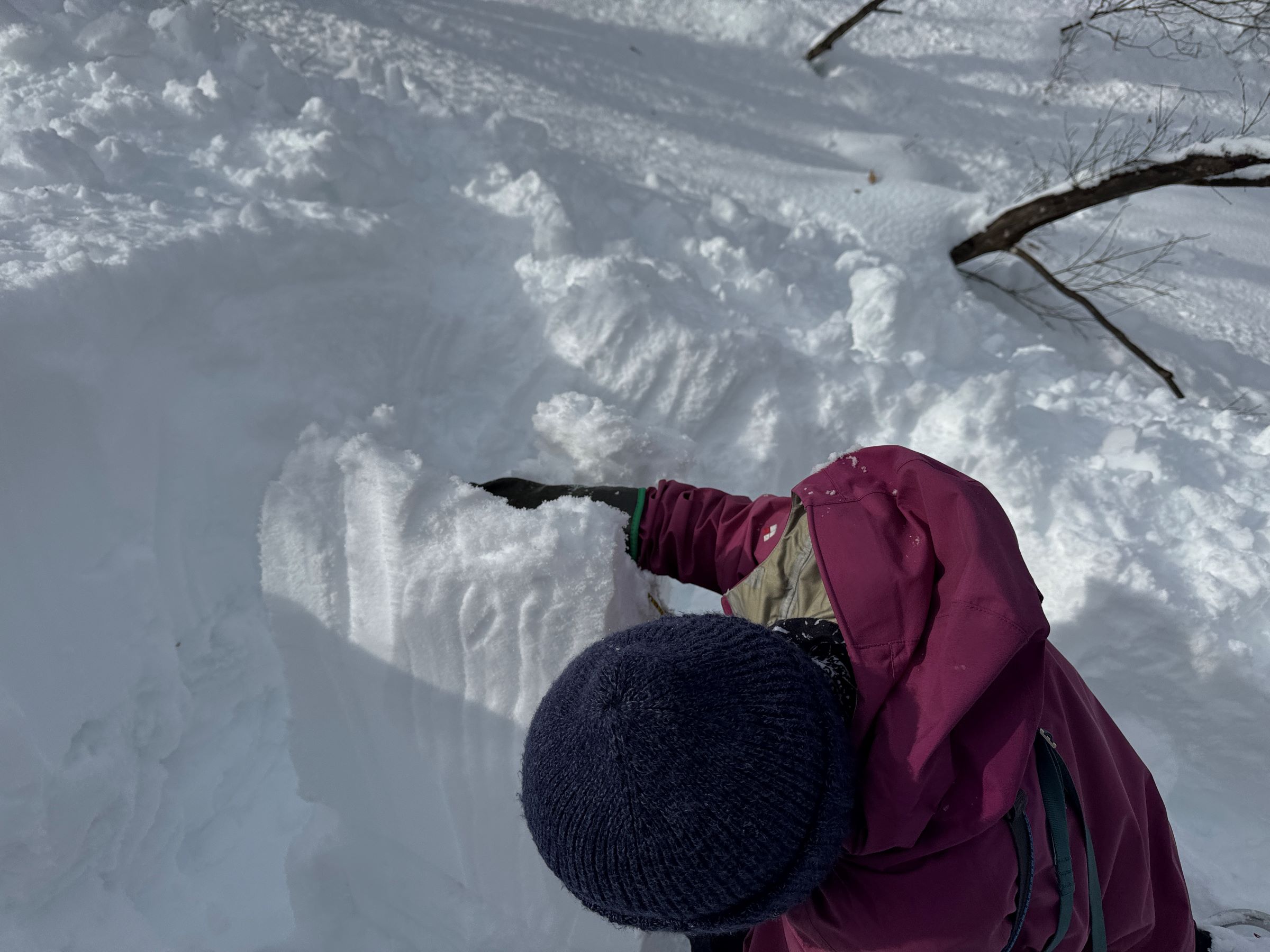 （雪上訓練C班）土樽スキー場跡