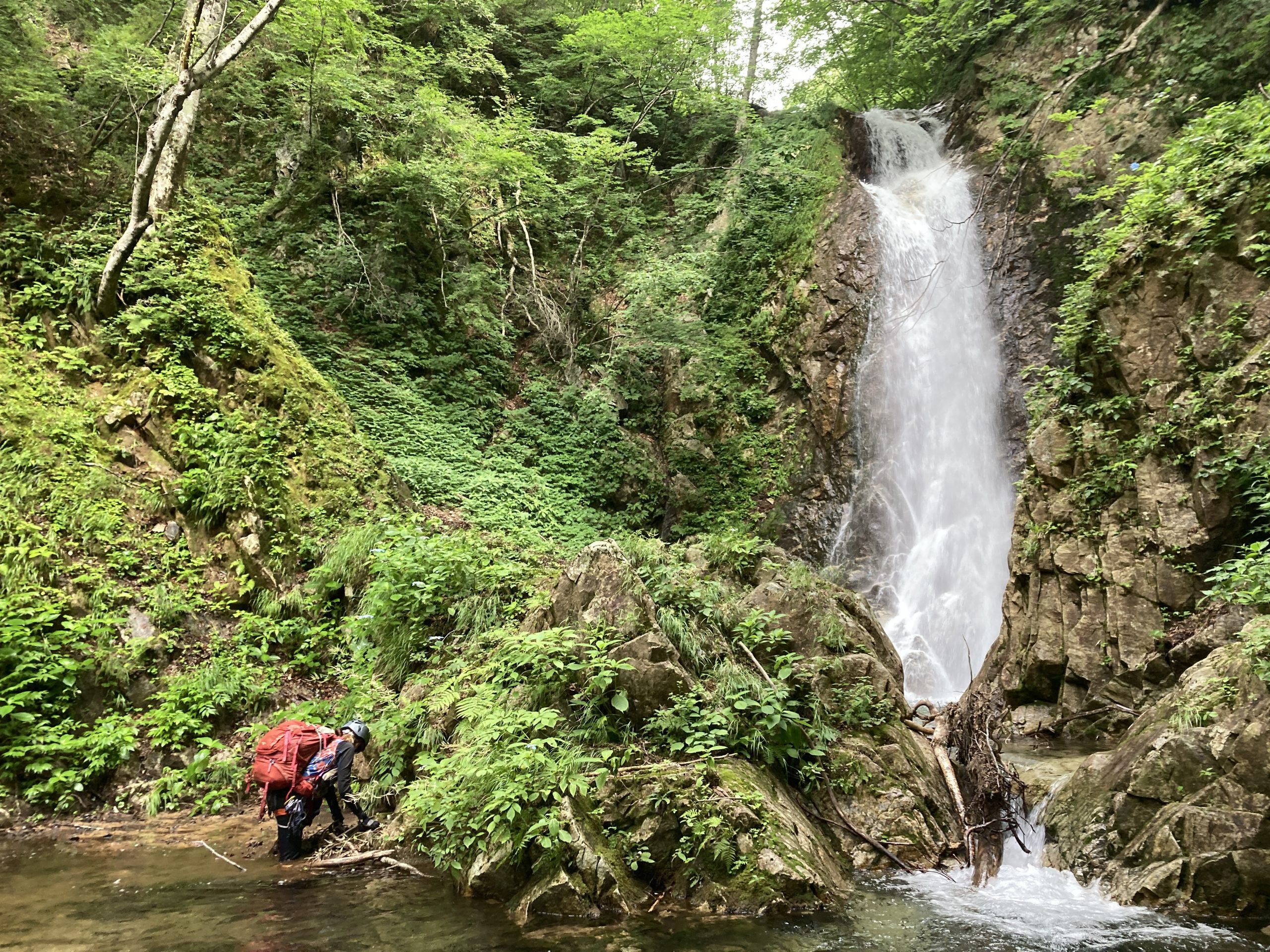 阿武隈川白水沢左俣左沢