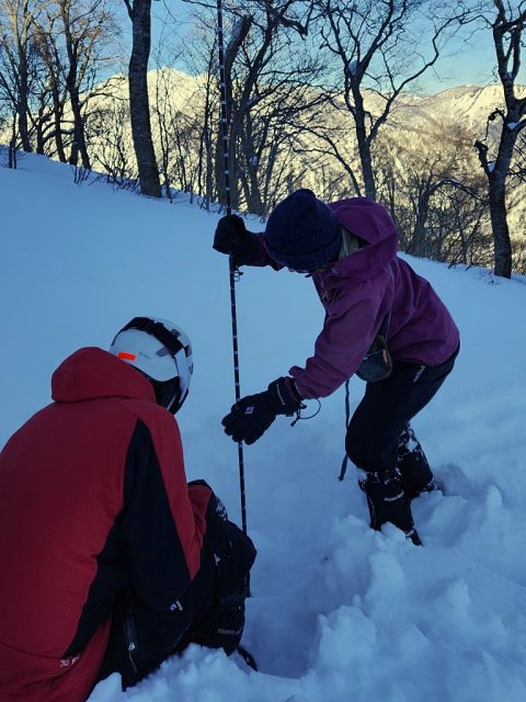 プロービングで埋没箇所を絞り込む