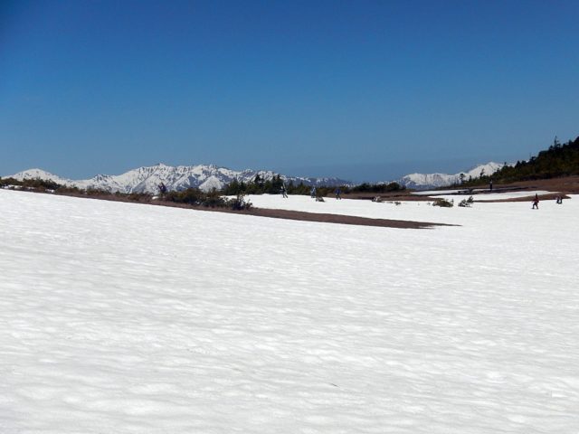 熊沢田代に到着