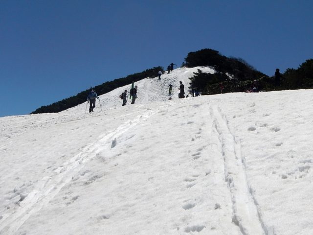 頂上までもう一息